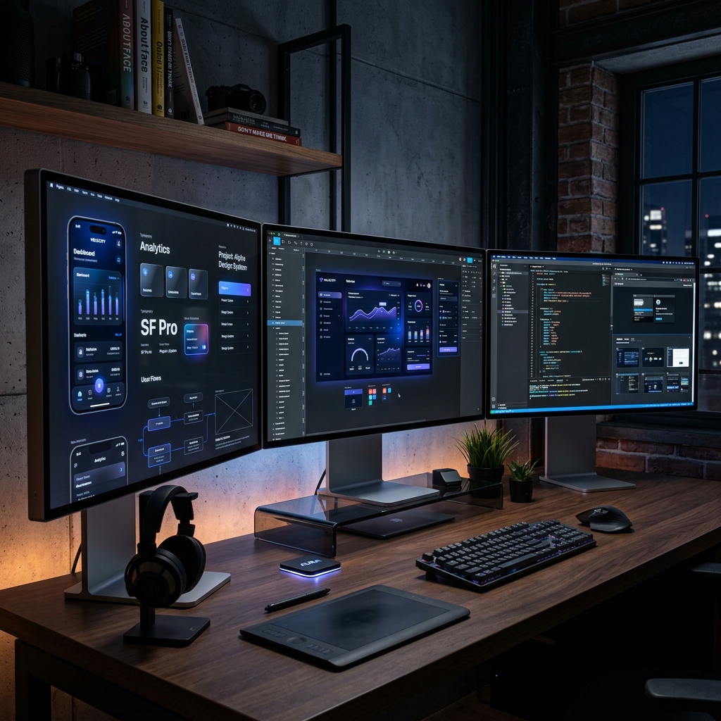 Premium UI/UX Design Concept